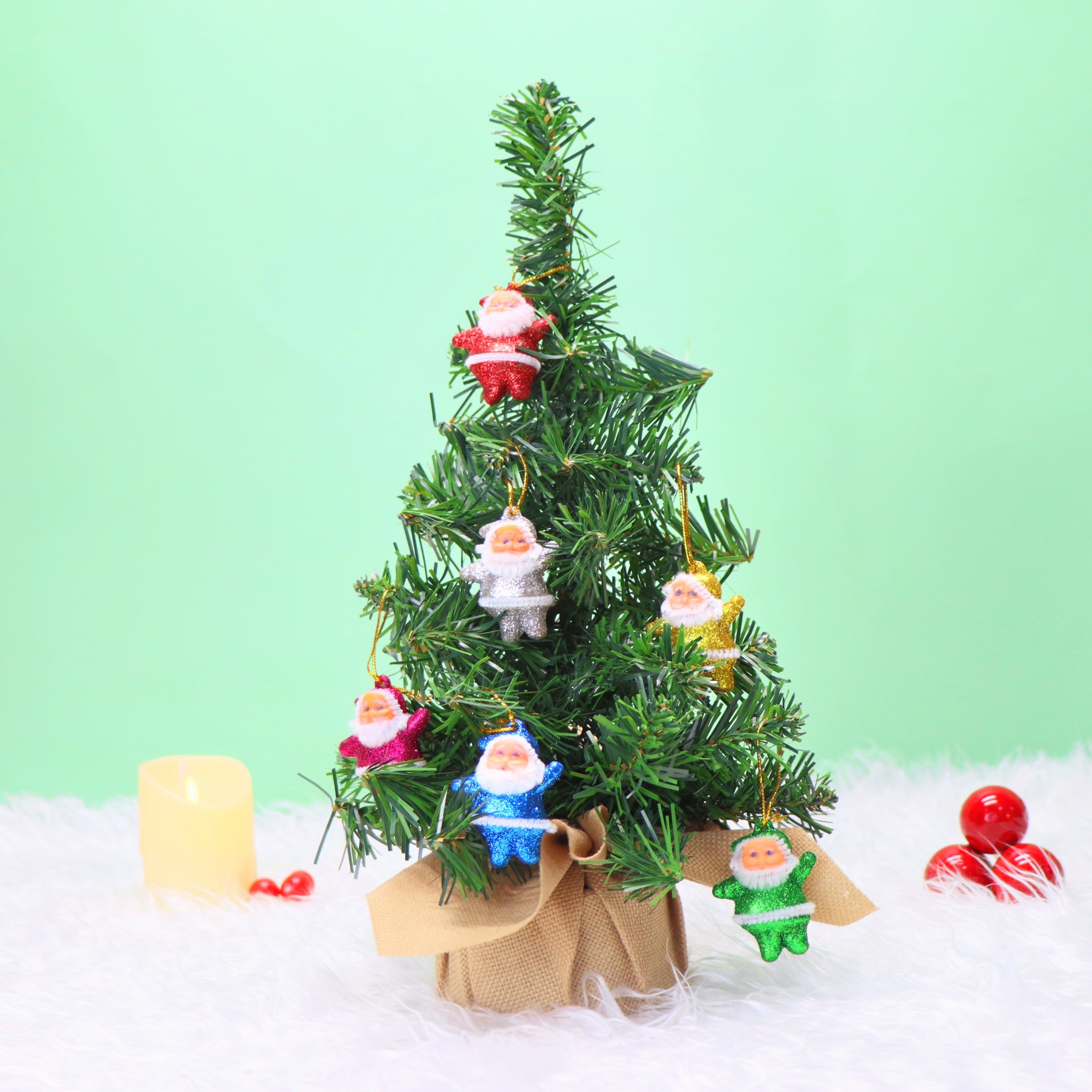 Cây Thông Noel Nhí C30 Cây Thông Trang Trí Giáng Sinh Kèm Đèn Và Phụ Kiện