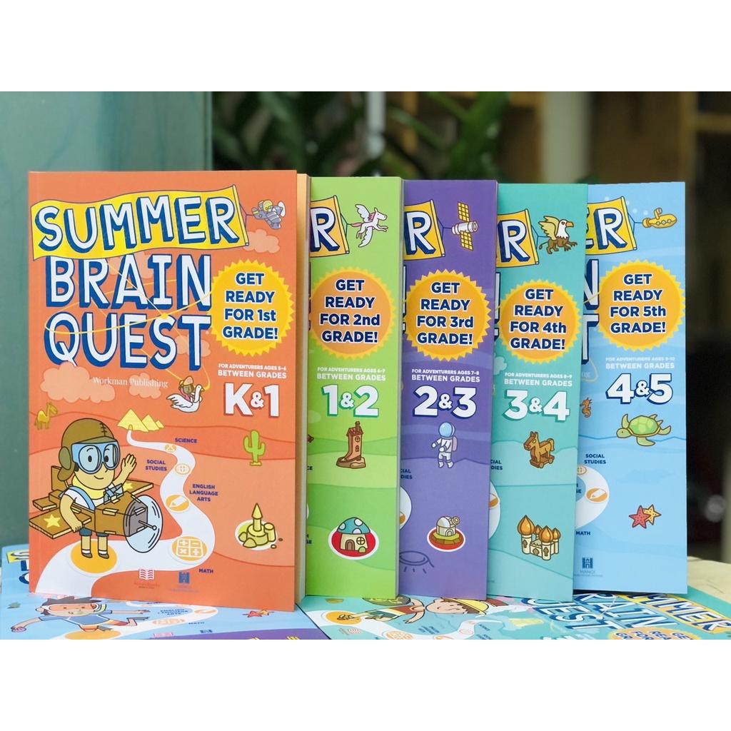 Sách Summer Brain Quest, Dành cho trẻ từ 5 đến 10 tuổi