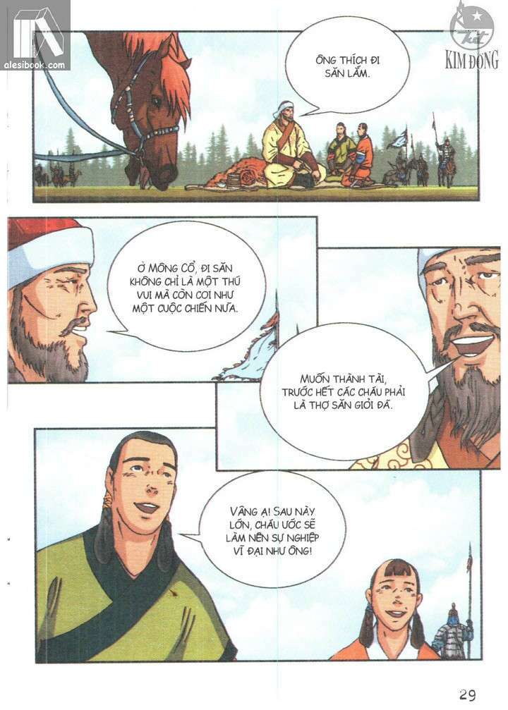 thành cát tư hãn chapter 81 8