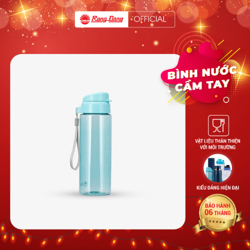 Bình nước cầm tay phong cách minimalism chính hãng Rạng Đông, dung tích 500ml/700ml, phù hợp với mọi đối tượng, màu sắc bắt mắt, dễ dàng mang theo, chống tràn, chống rỉ nước dù bị úp ngược