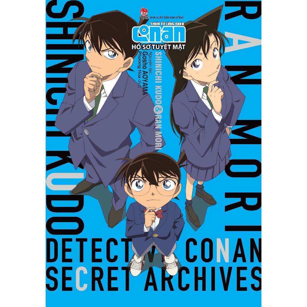 Truyện tranh Conan - Hồ sơ tuyệt mật: Shinichi Kudo & Ran Mori - Tặng kèm Obi - NXB Kim Đồng