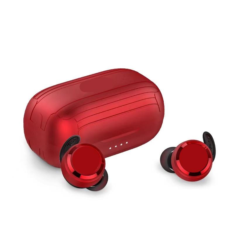 Mới T280 TWS Không Dây Tai Nghe Bluetooth Hai Tai Thật Không Dây 5.0 Mini Sạc Kho Nguồn Tai Nghe Tai Nghe Stereo