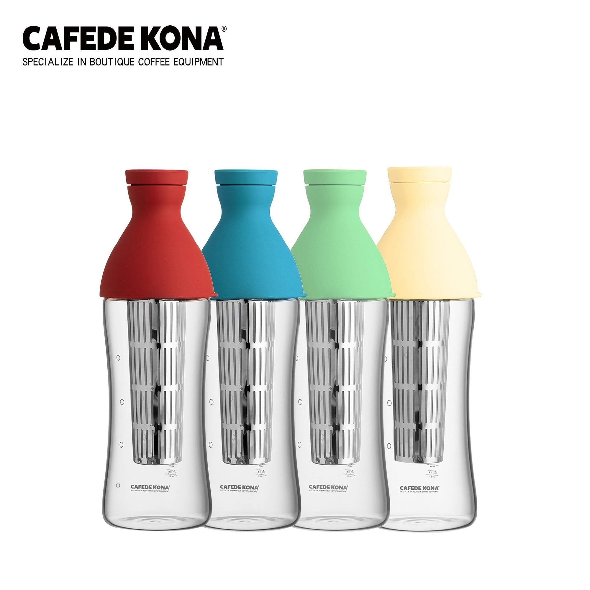 Bình chai ủ ngâm lạnh Cold brew cà phê, trà, Detox CAFE DE KONA