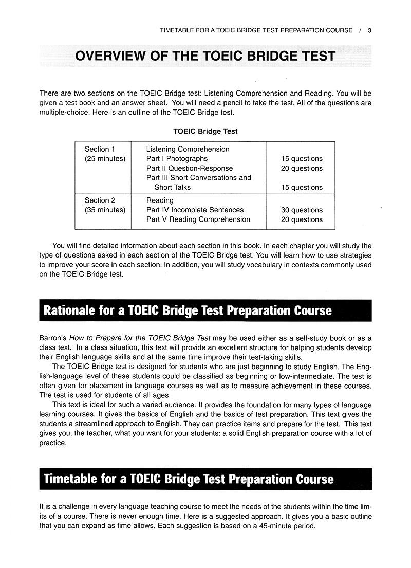 Toeic Bridge Test - 2019