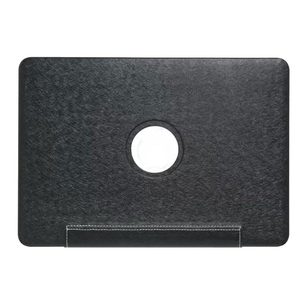 Fashion Silk Texture Hard Shell Case Cover Black for Macbook Pro 13.3"
