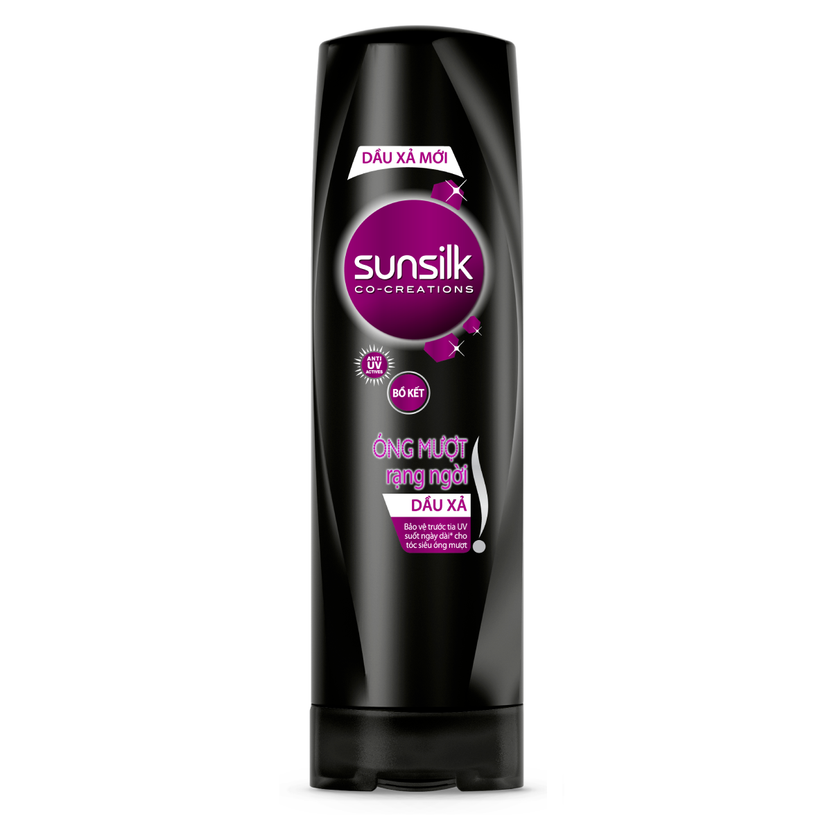 Dầu xả Sunsilk Óng Mượt Rạng Ngời 320gr dành cho tóc khô xơ với tinh chất bưởi &amp; bồ kết