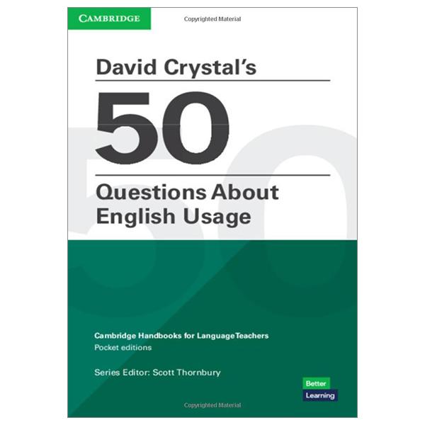 David Crystal's 50 Questions About English Usage - Pocket Editions