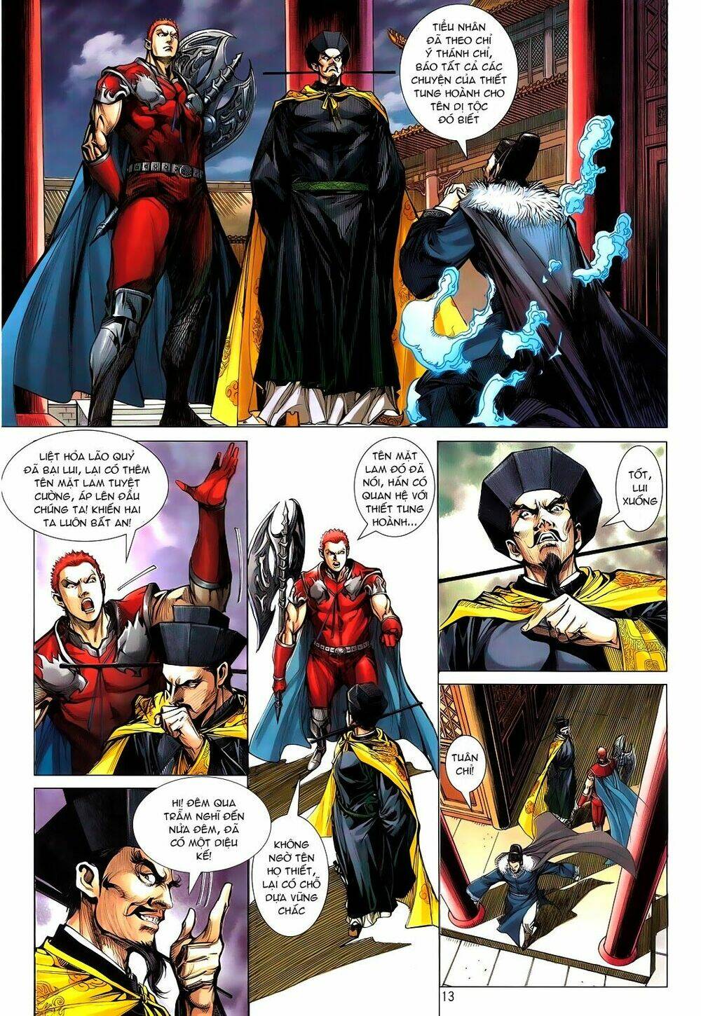 thiết tướng tung hoành (cựu tác) chapter 106 13