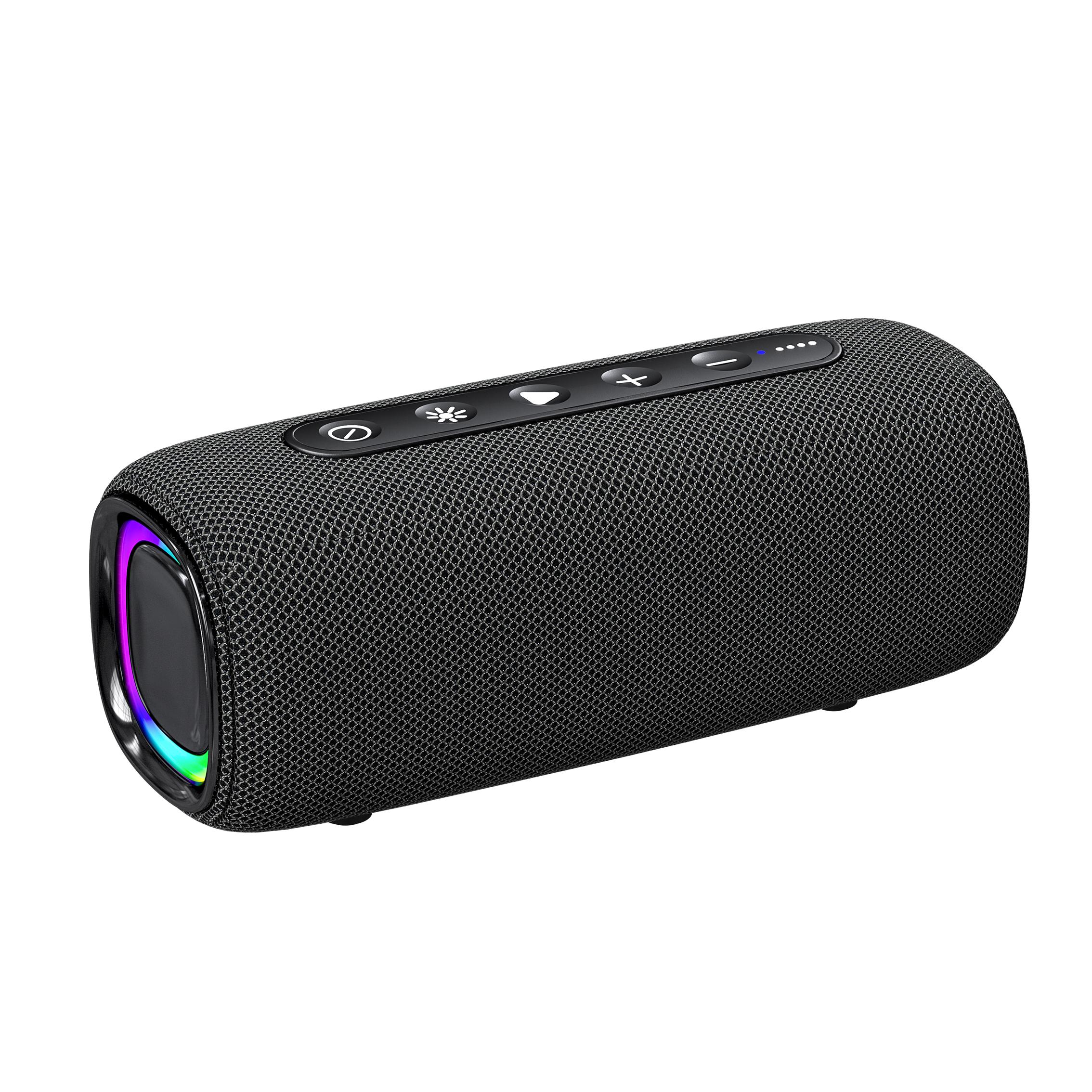 Zealot S7 loa bluetooth di động High Power Home Hifi Stereo loa không dây cho máy tính, điện thoại hỗ trợ thẻ TF, Ngân hàng điện: Đen