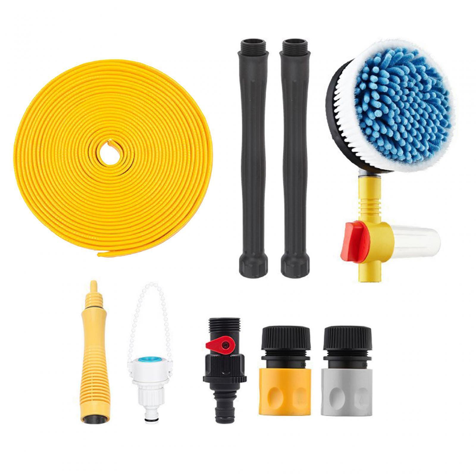 Car Rotary Wash Brush Cleaning Mop for Glass Garden Sprinkling Tool