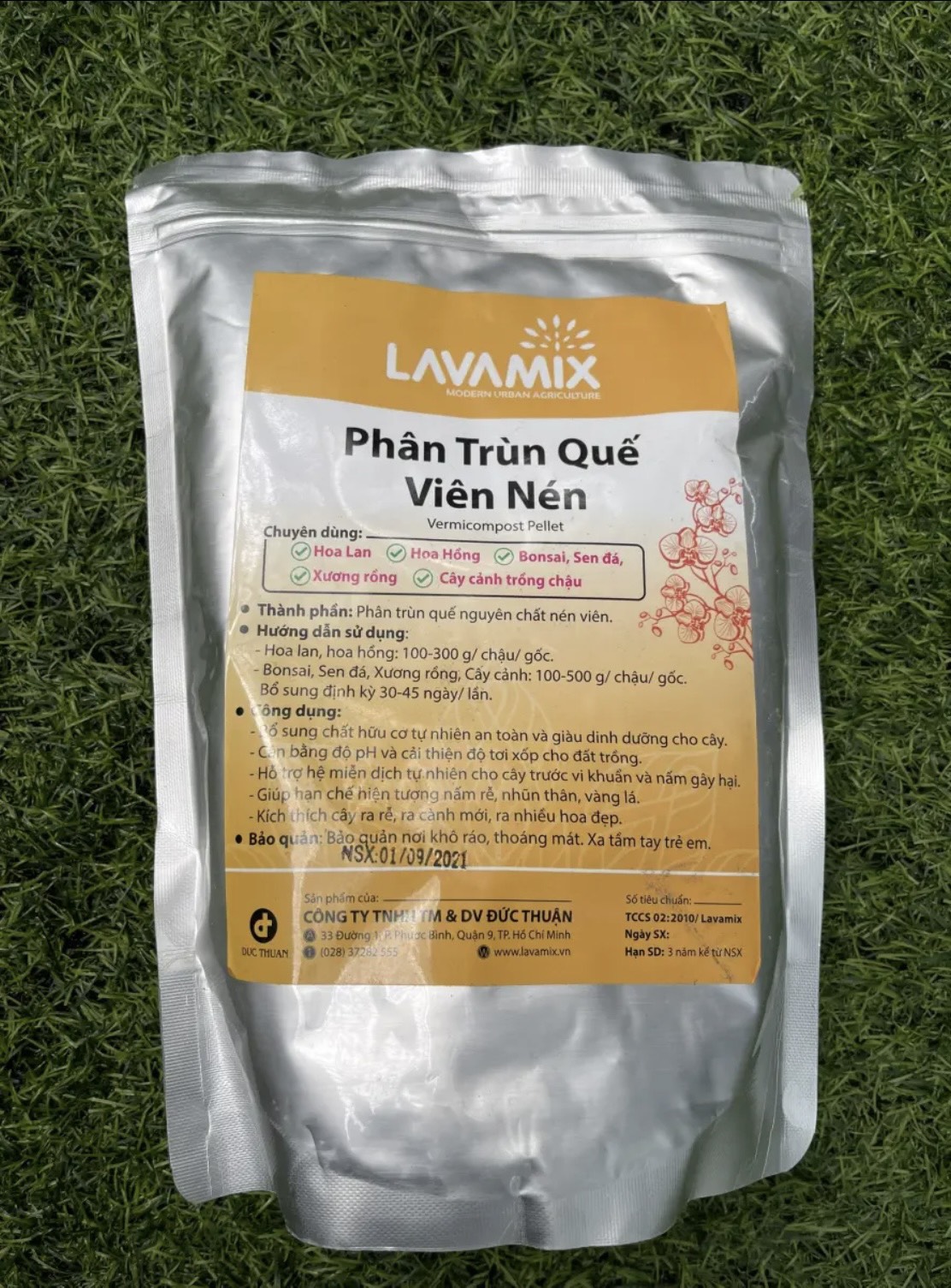 Phân NPK 17-17-17 gói 1kg