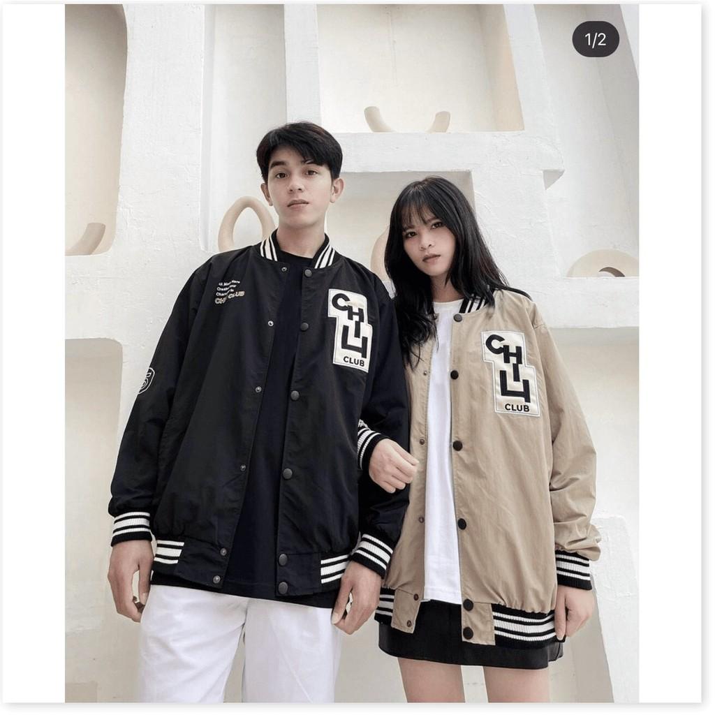 ÁO KHOÁC DÙ BOMBER 2 LỚP UNISEX