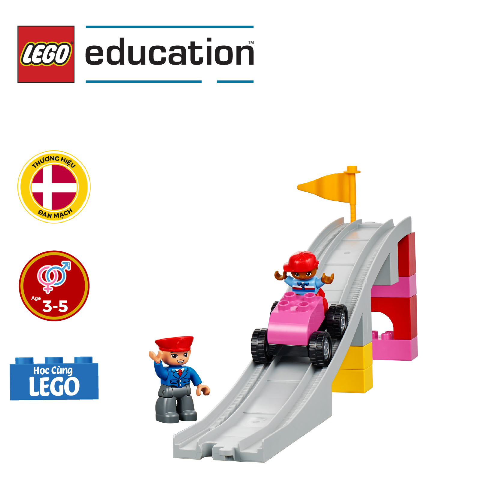 Bộ Lắp Ráp LEGO EDUCATION Công Viên Của Bé 45024 (295 Chi Tiết)