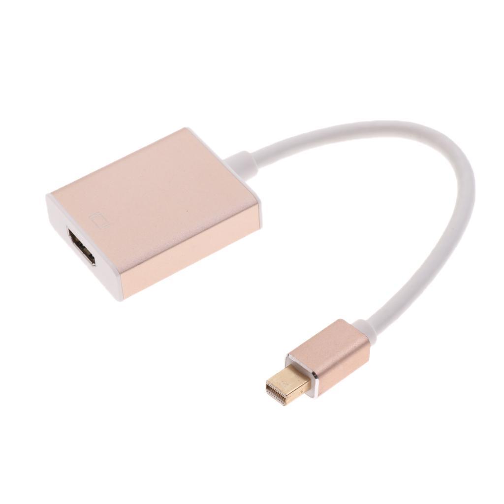 Mini Display Port DP Male To Female HDMI HD Adapter Converter Cable 4Kx2K