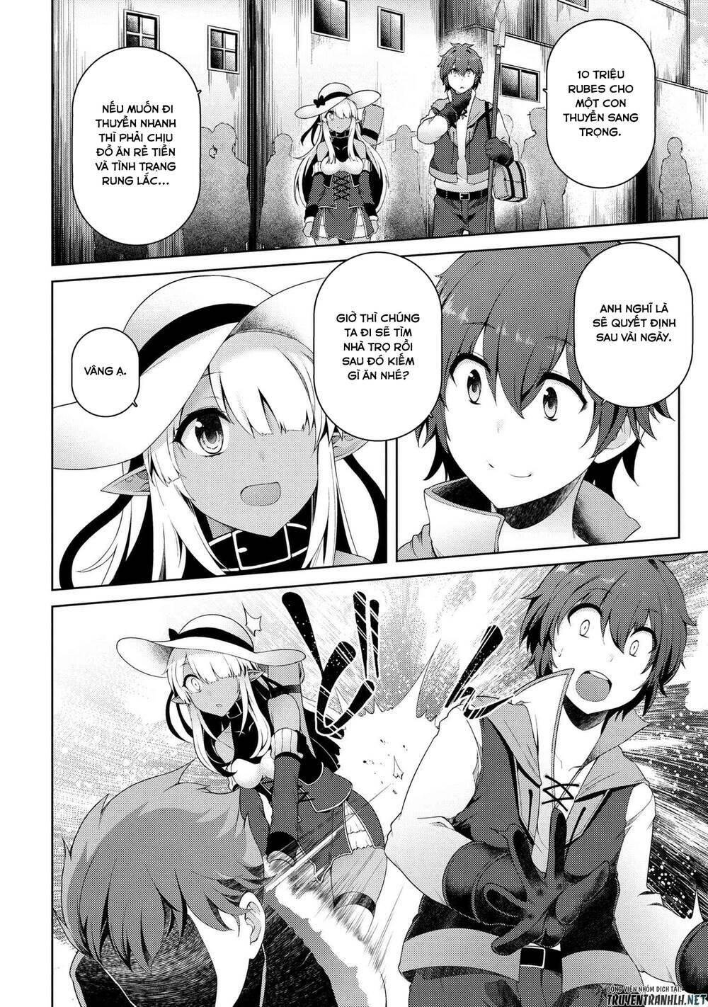 ngôi nhà của tôi đã bị đốt cháy, thế thì tại sao tôi không dùng hết số tiền còn lại để mua nô lệ dark elf? chapter 6 24