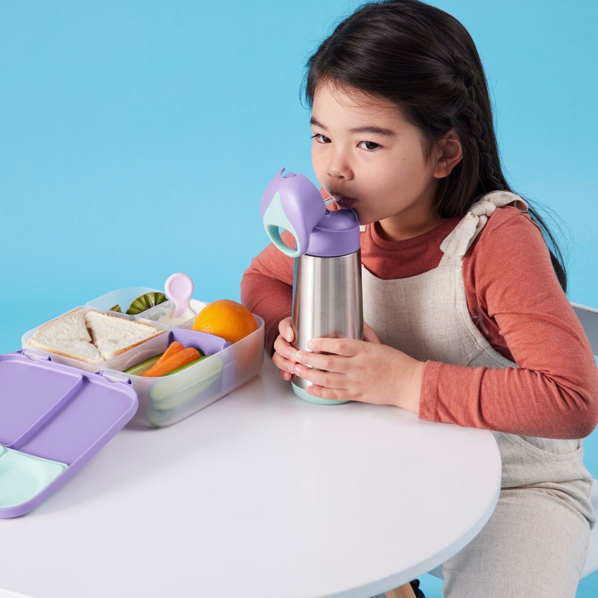 b.box Đầu ống hút thay thế tiện dụng cho bình nước giữ nhiệt đa năng cho bé