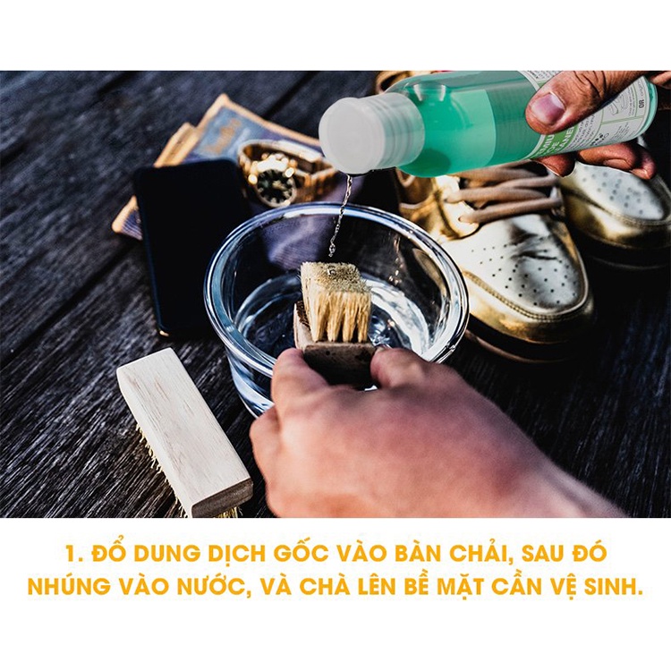 Hình ảnh Chai Dung Dịch Vệ Sinh Giày Làm Sạch Chuyên Sâu Sneaker Prenium XIMO XI05