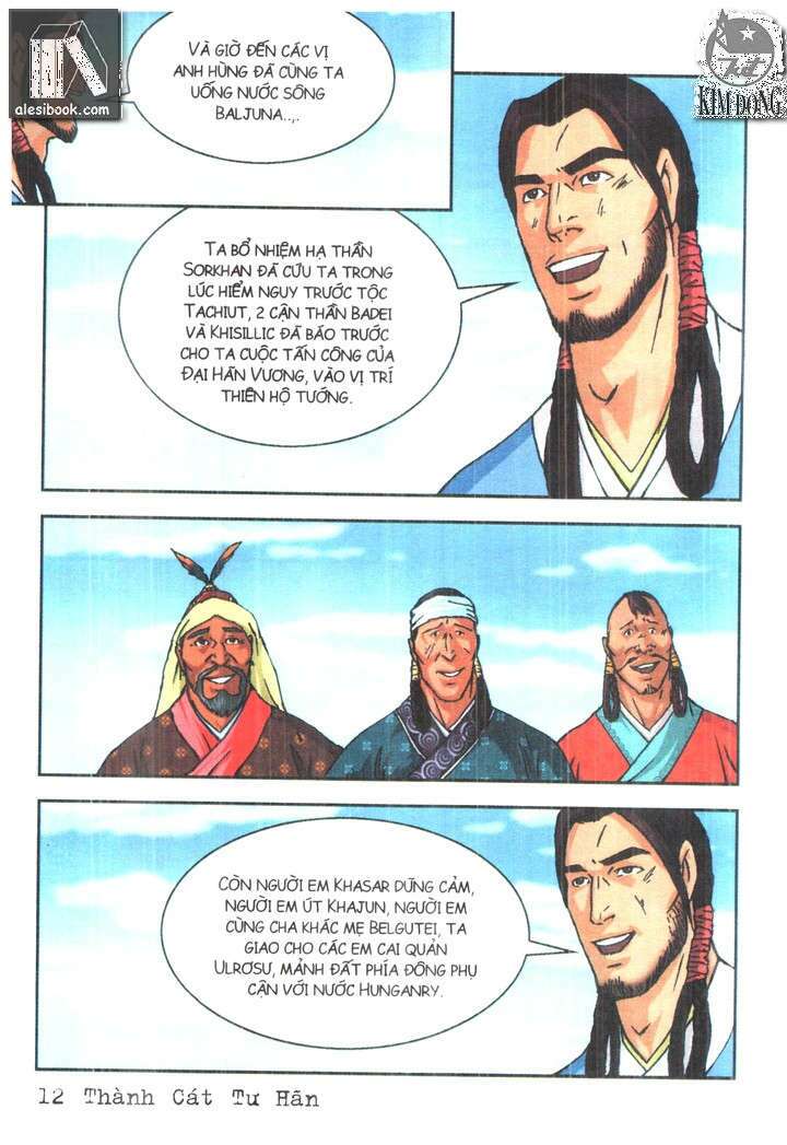 thành cát tư hãn chapter 55 11