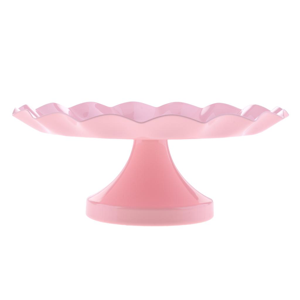 Cake Pan Dessert Table Iron Cake Stand Pink S