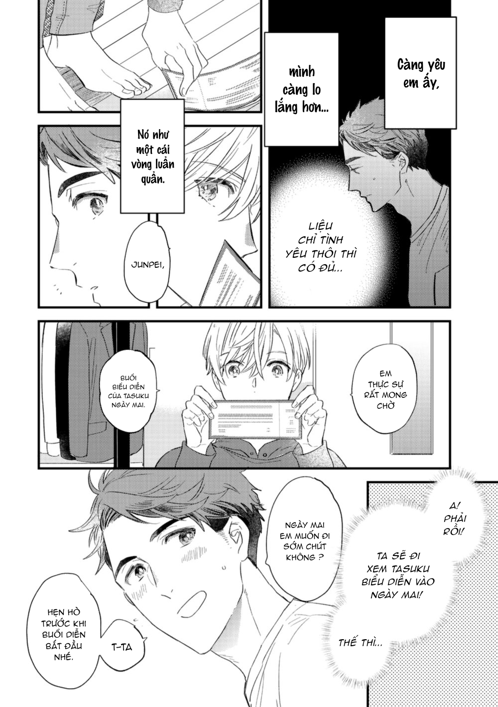 đóa hoa dại đơn côi giữa thiên hà chapter 5 6