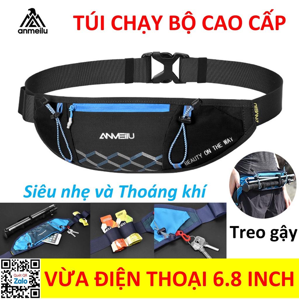 Túi chạy bộ thể thao đựng điện thoại cao cấp chính hãng Anmeilu 8007 siêu nhẹ thoáng khí Túi đeo điện thoại magic