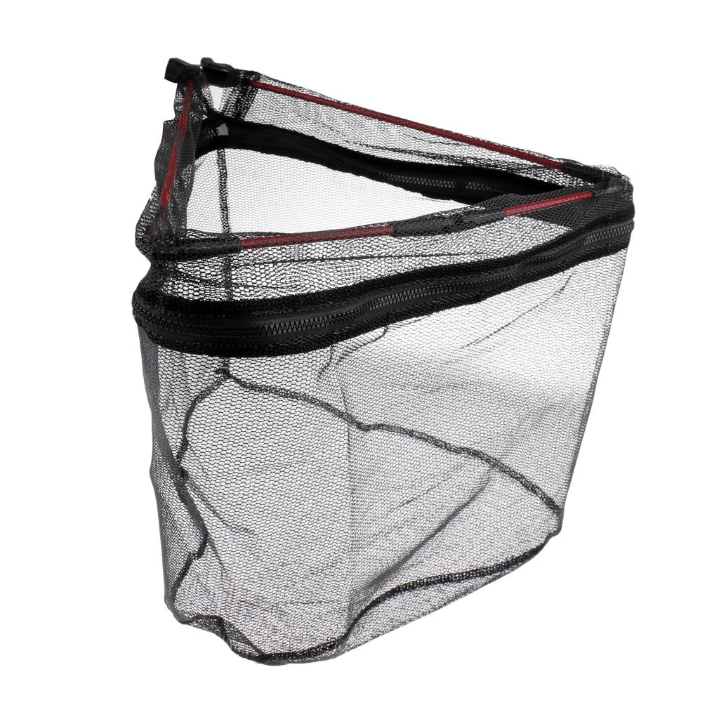 Resin Frame Foldable Nylon Shrimp   Net Carp Fishing Landing Net Head