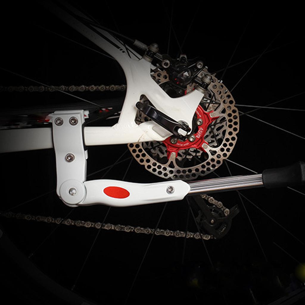 2Pcs Bicycle Kickstands Mountain Road Bike Stand Rack for 22-27'' Wheel Size