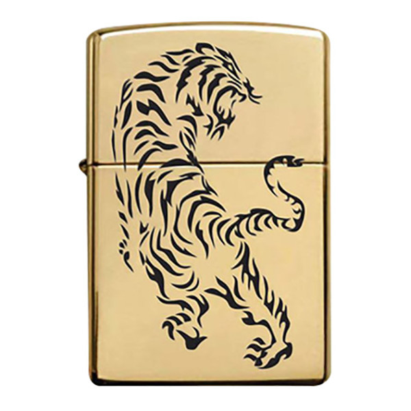 Bật Lửa Zippo 254b Khắc Axit Hổ 23 - 254b.Ho23