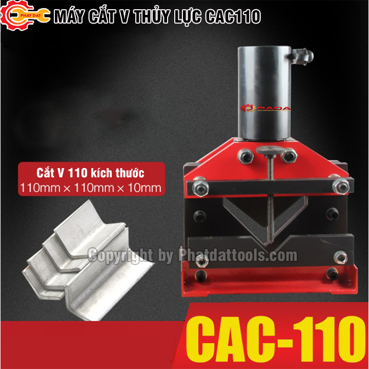 Máy cắt sắt V thủy lực CAC100