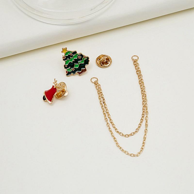 Huy hiệu cài áo hình chiếc găng tay / vớ / nón giáng sinh thời trang