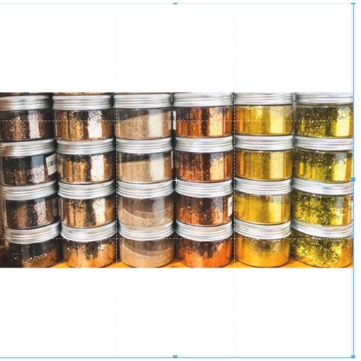 Set 6 Hũ Kim Tuyến Theo Tông Màu  - Trường Thịnh Sài Gòn