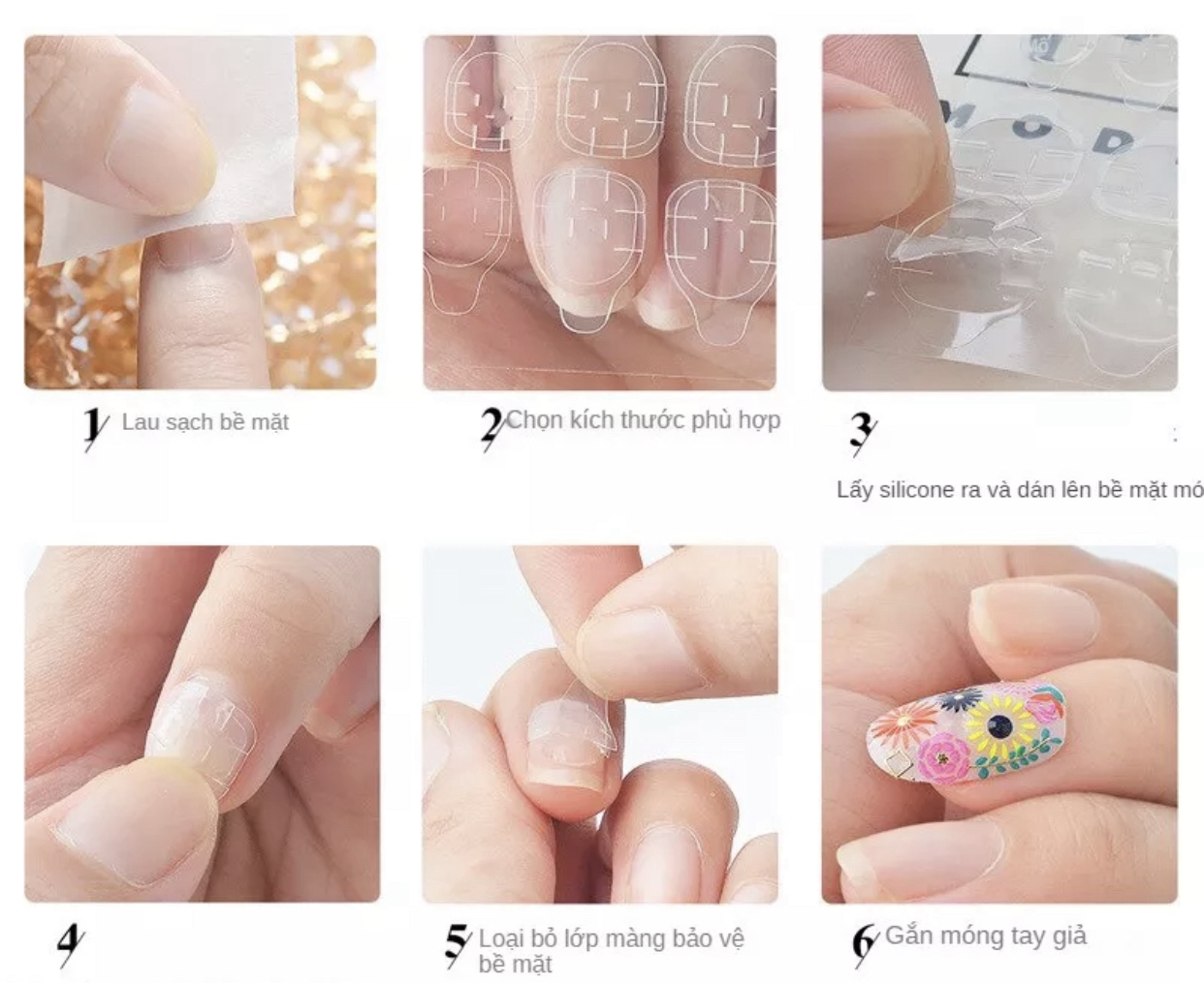 Nail box thiết kế thủ công kèm keo dũa