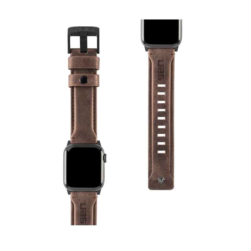 Dây đeo Apple Watch 40mm &amp; 38mm UAG Leather Series - Hàng chính hãng