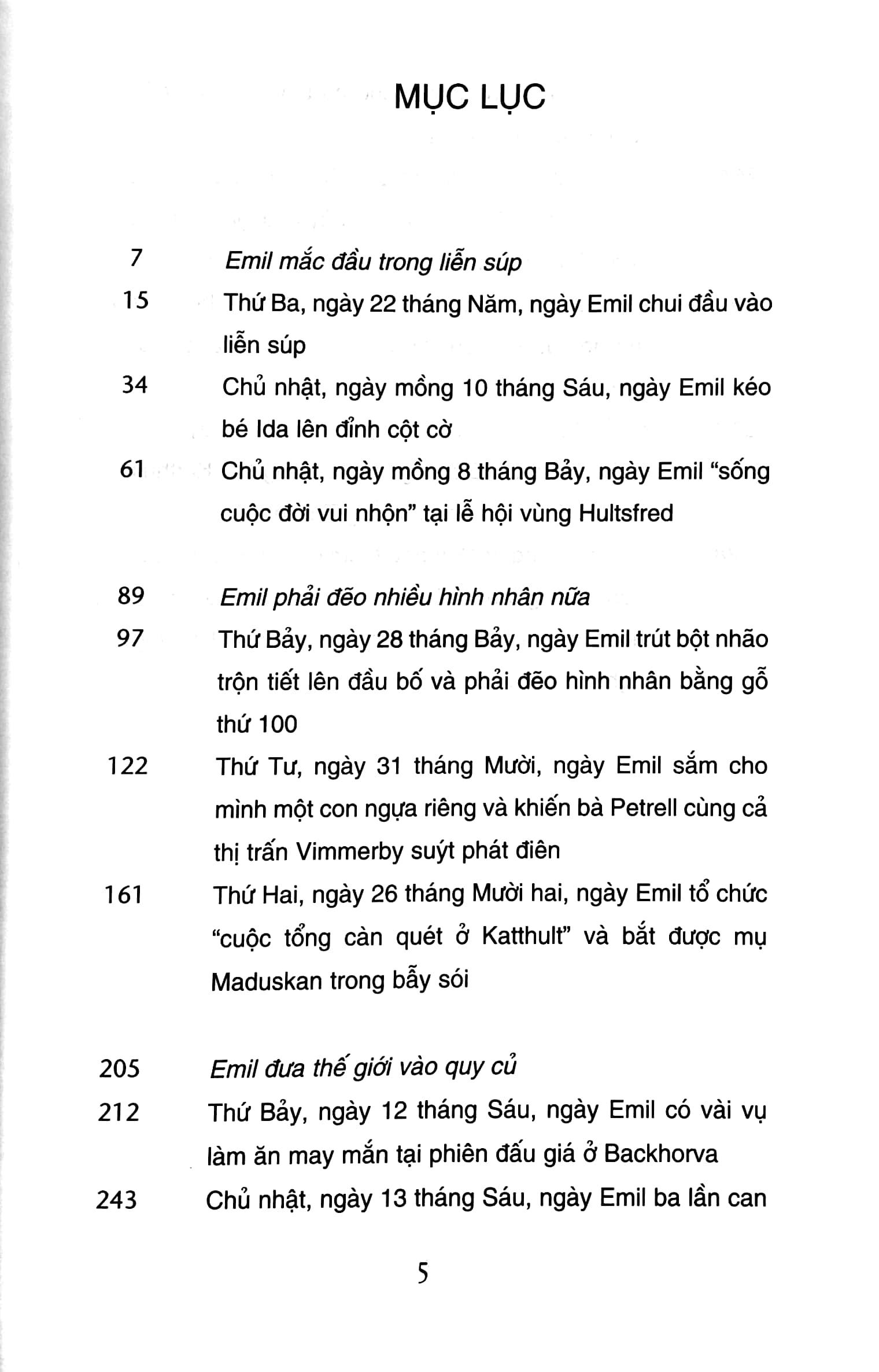 Lại Thằng Nhóc Emil (Tái Bản 2022)