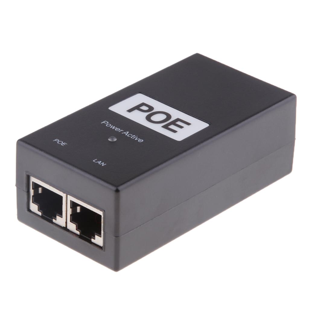 24V / 1A POE Injector Splitter Power Supply Module for IP Camera Phone