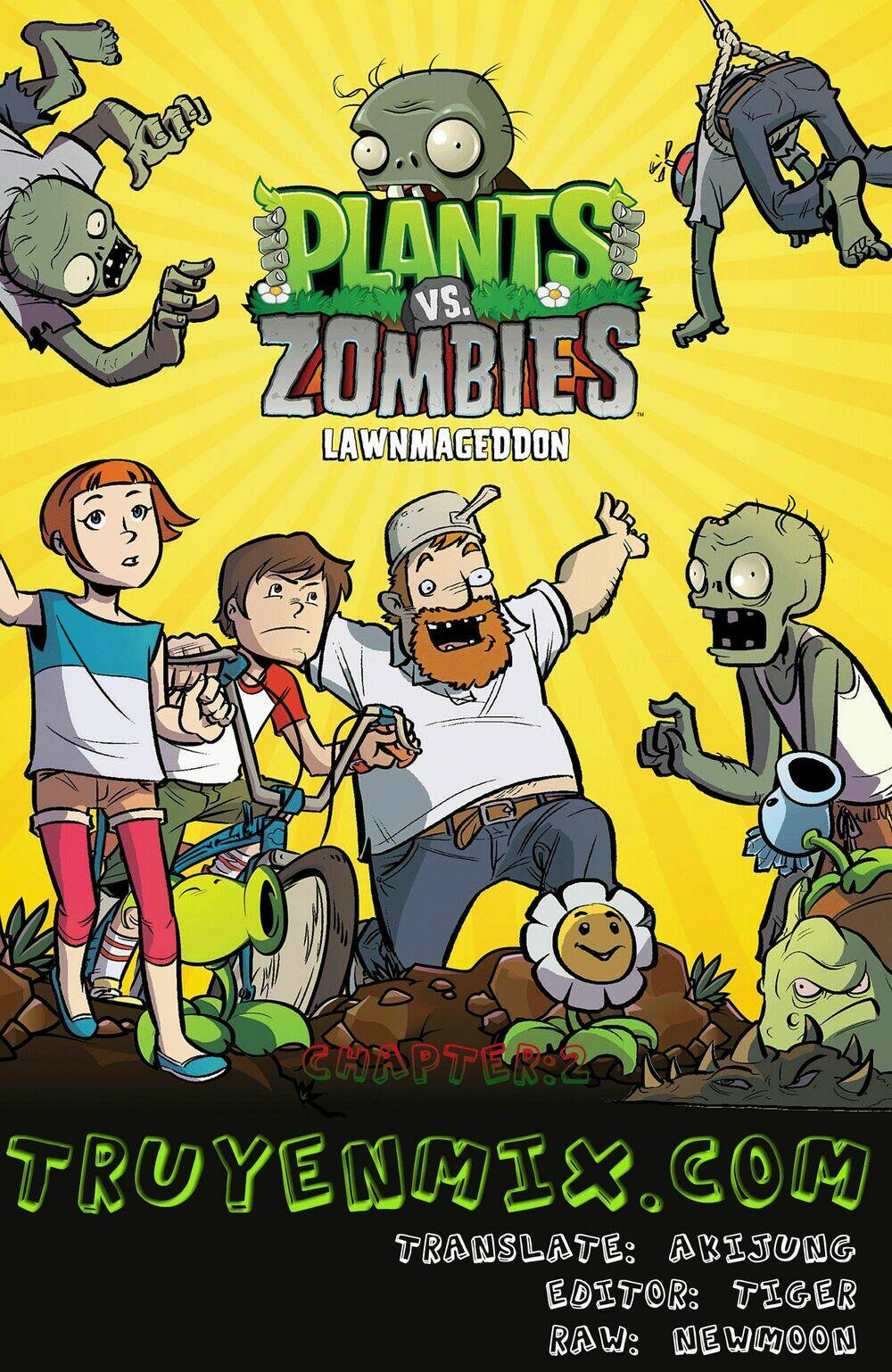 plants vs zombies - lawnmageddon chapter 2 1