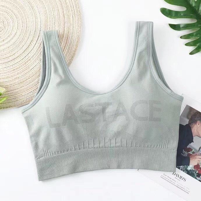 Áo Bra Thun Dệt Quảng Châu Tập Gym Nâng Ngực Tôn Dáng Thấm Hút Mồ Hôi FREESIZE CH079