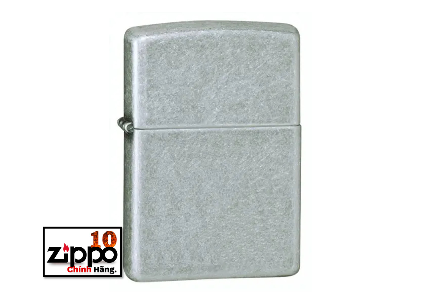 Bật lửa Zippo 121FB Antique Silver Plate - Chính hãng 100%