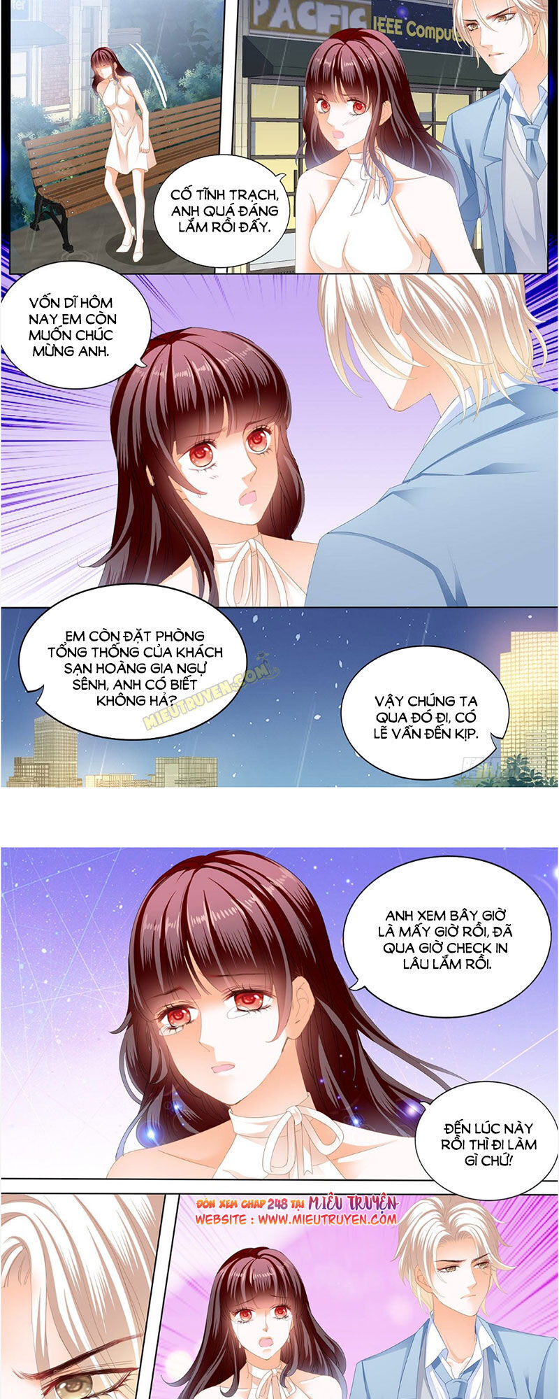 lóe thiểm hôn kiều thê mơ tưởng trốn chapter 247 12