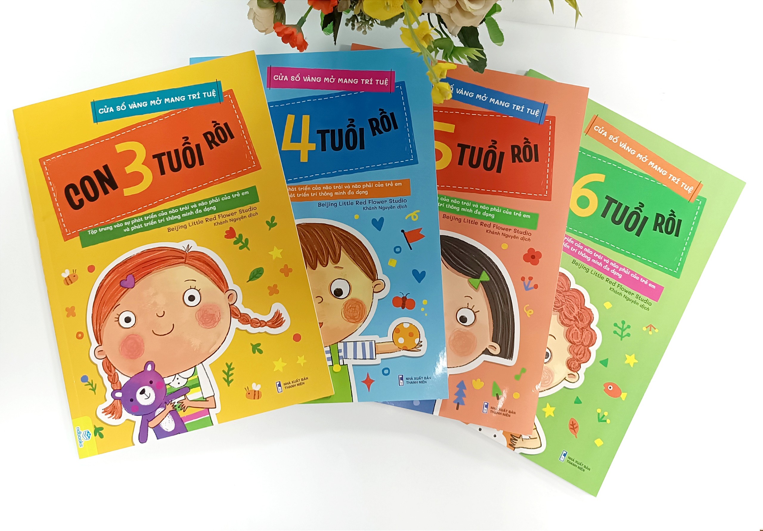 Sách - Combo 4 cuốn Cửa Sổ Vàng Mở Mang Trí Tuệ - ndbooks