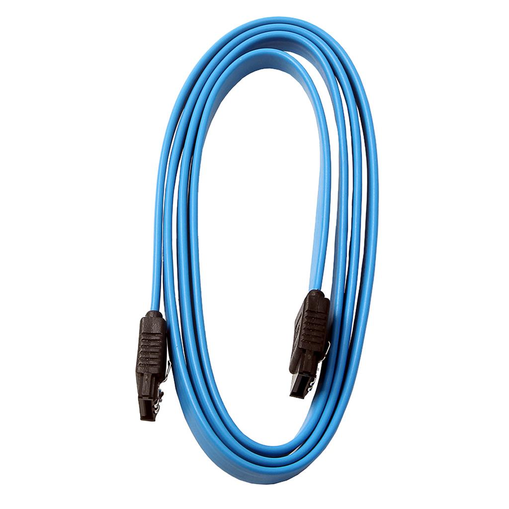 12x1M SATA 3.0 III SATA3 SATA High Speed 6GB/s Data Cable Cord Blue