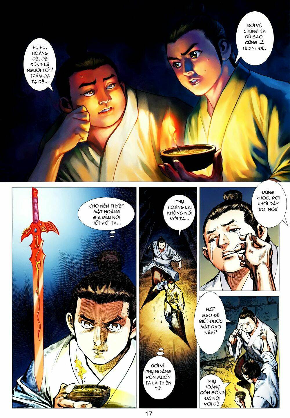 thiên tử truyền kỳ 7 - tam quốc kiêu hoàng chapter 17 17