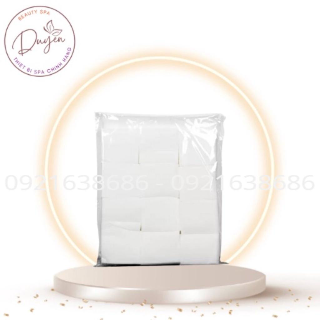 Bịch Bông Tẩy Trang Hình Chữ Nhật Siêu Gòn Mềm Mịn An Toàn Chuyên Dành Cho Spa
