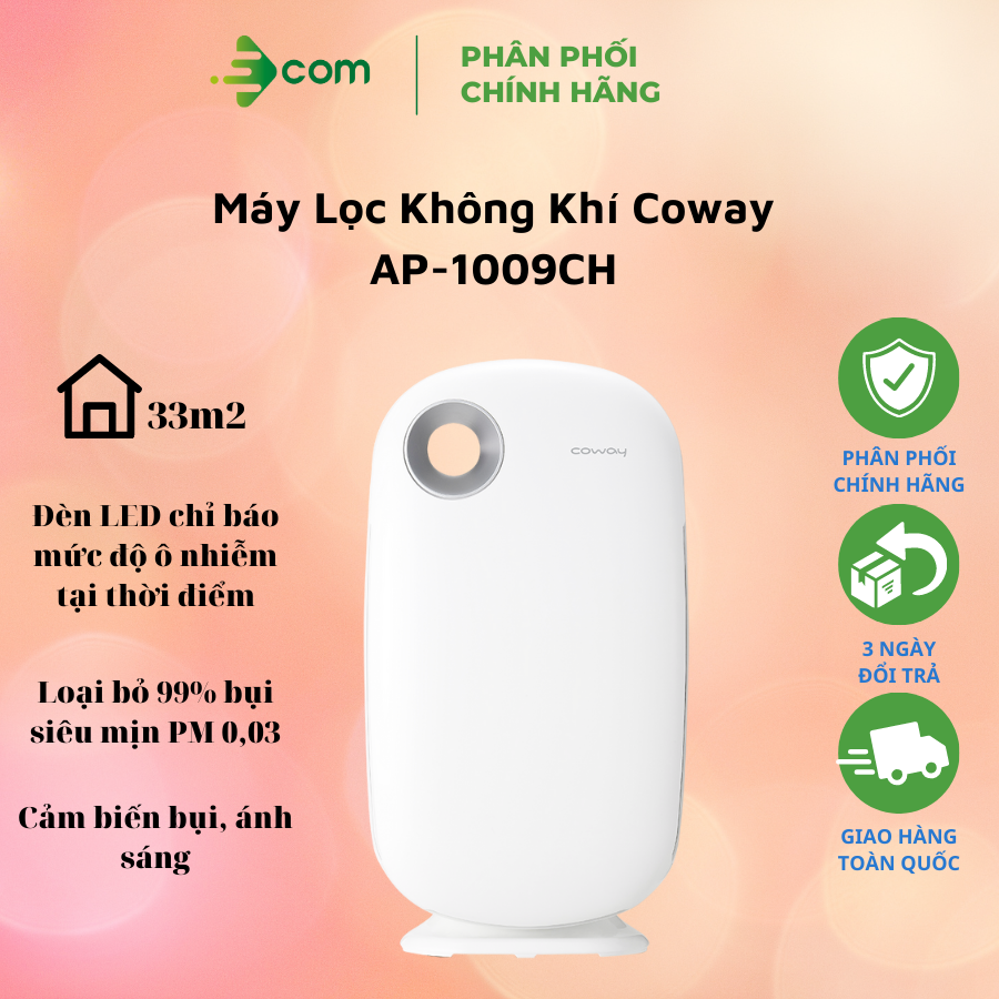 Máy lọc không khí Coway AP-1009CH - Hàng Nhập Khẩu