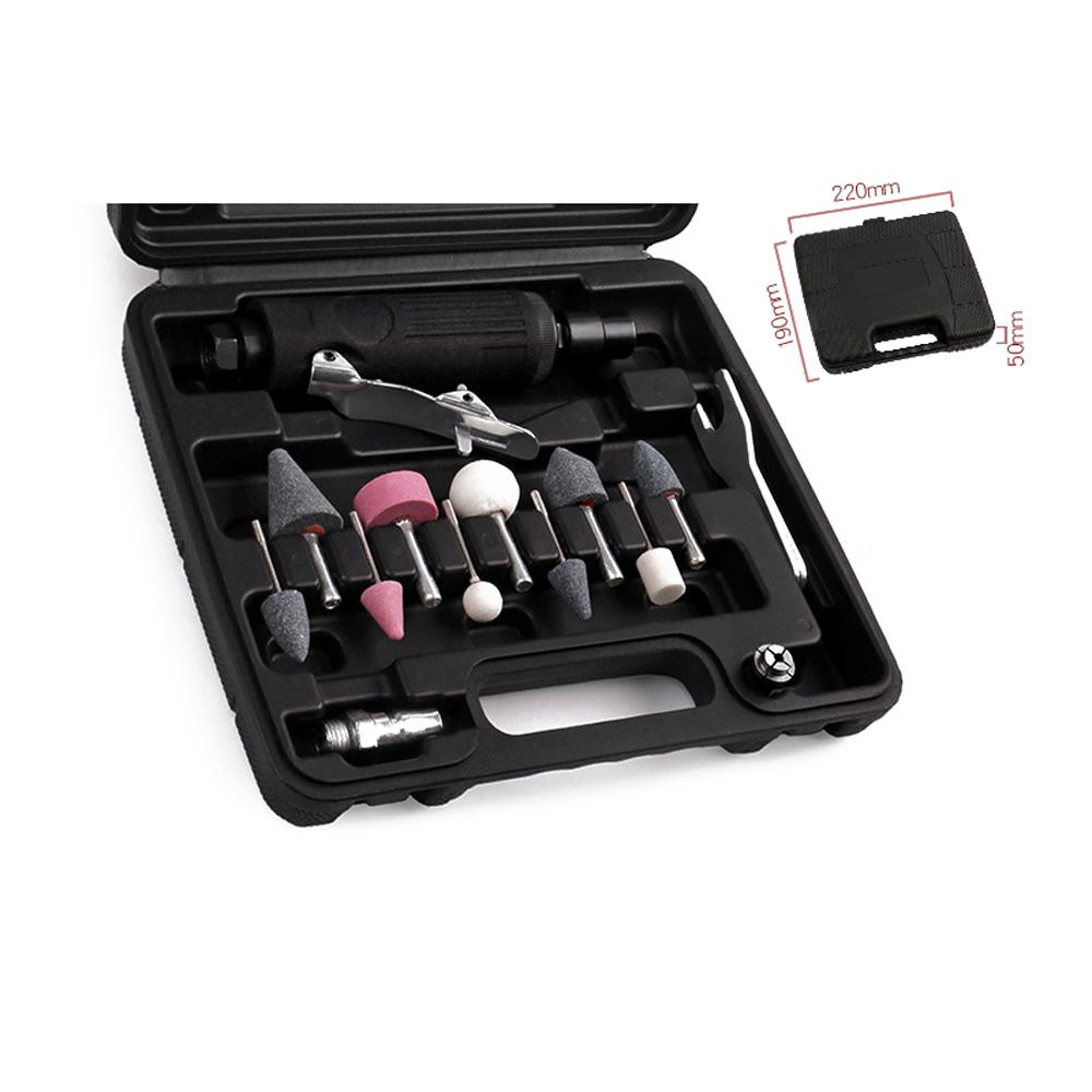 Portable Pneumatic Grinder Mini Engraving Tool Set Handheld Polishing Machine 1/4in Air Grinding Machine
