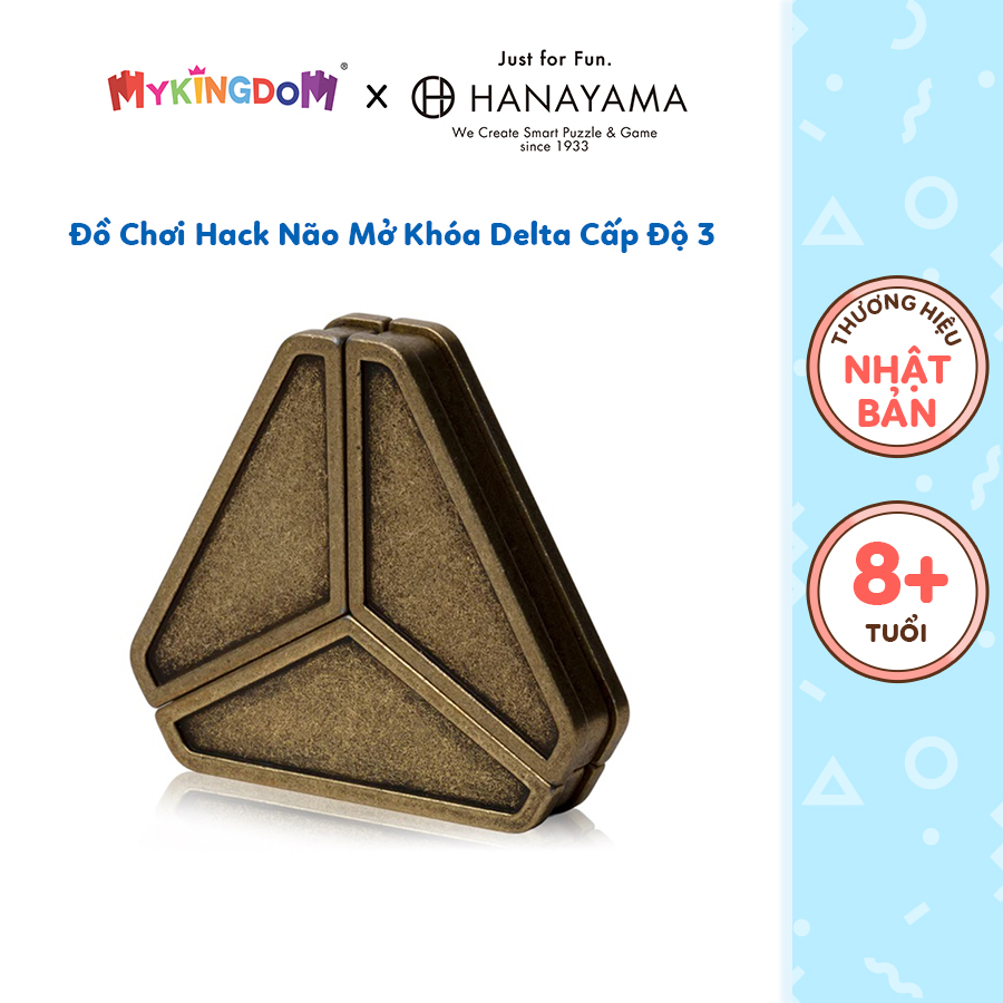 Đồ Chơi Hack Não Mở Khóa Delta Cấp Độ 3 HANAYAMA 515037