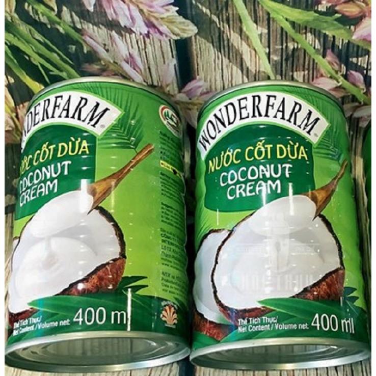 Nước cốt dừa Wonderfarm 400ml
