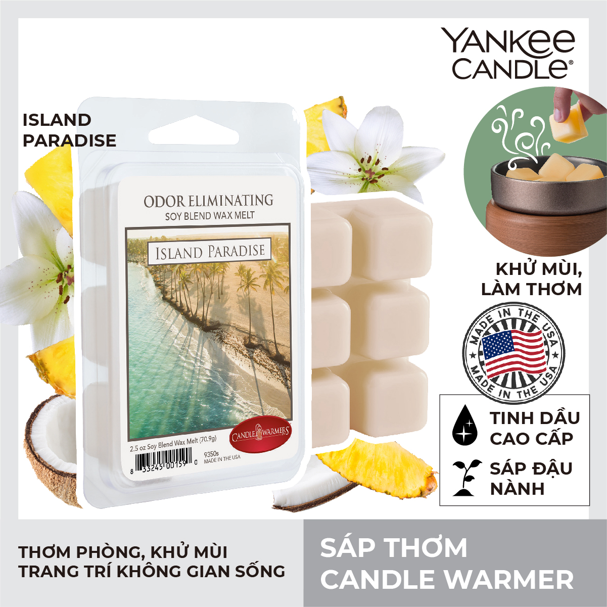 Sáp thơm Candle Warmer - Island Paradise