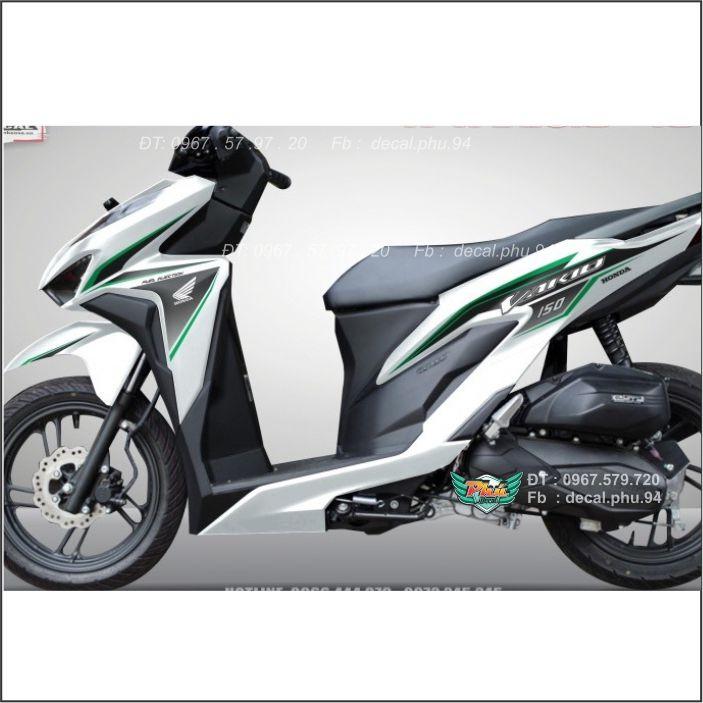 Tem Rời Vario Chỉ xanh đen Trắng