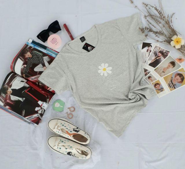 Áo Phông Unisex Hoa Cúc Xinh Hàng Mới